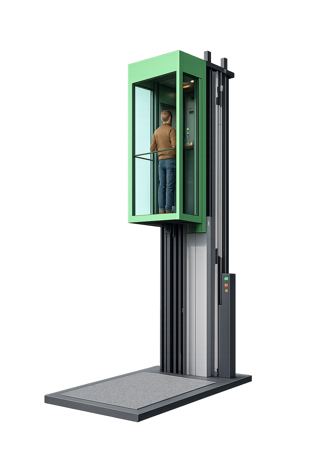 Elevador Personal Exterior Telescópico